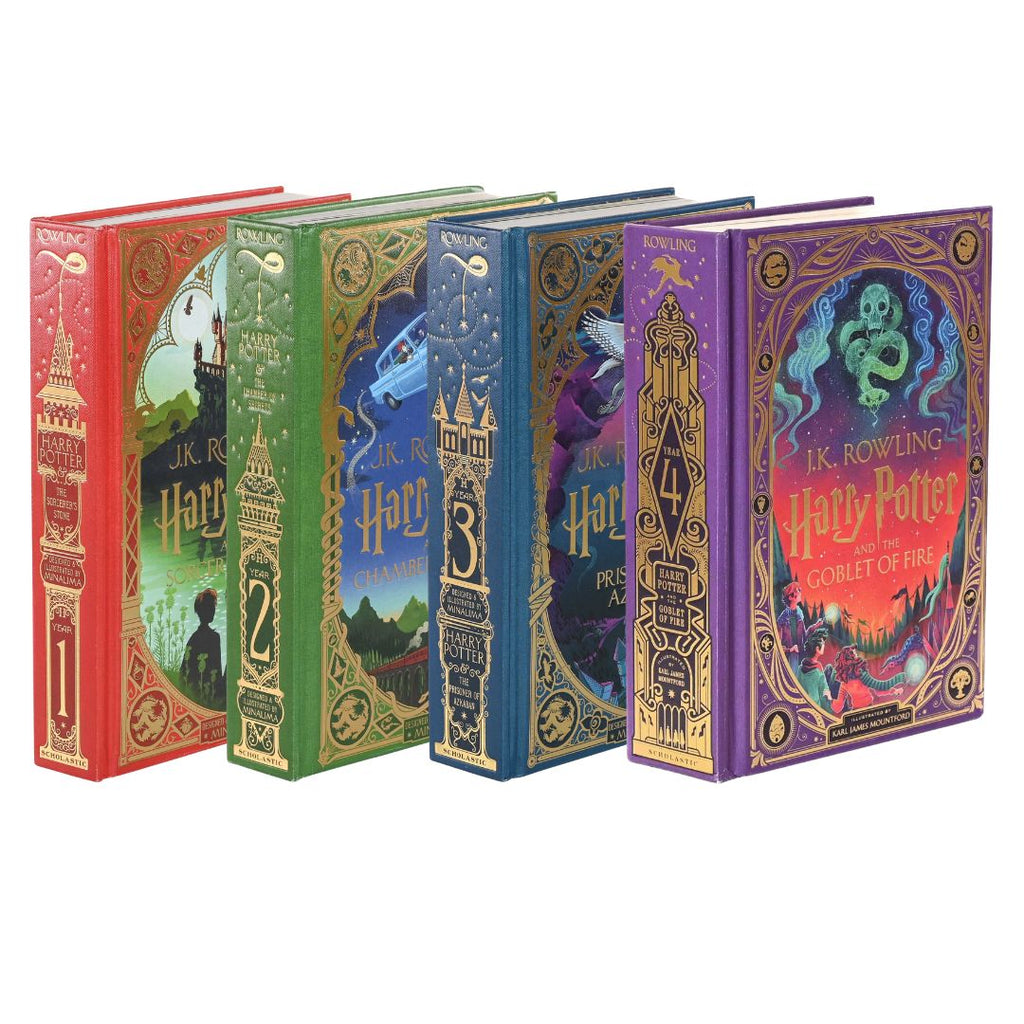 Harry Potter Book Set (Illustrated with Interactive Elements)