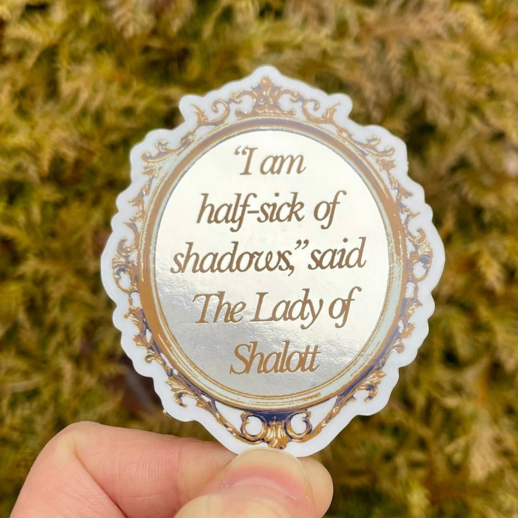 The Lady of Shalott Sticker