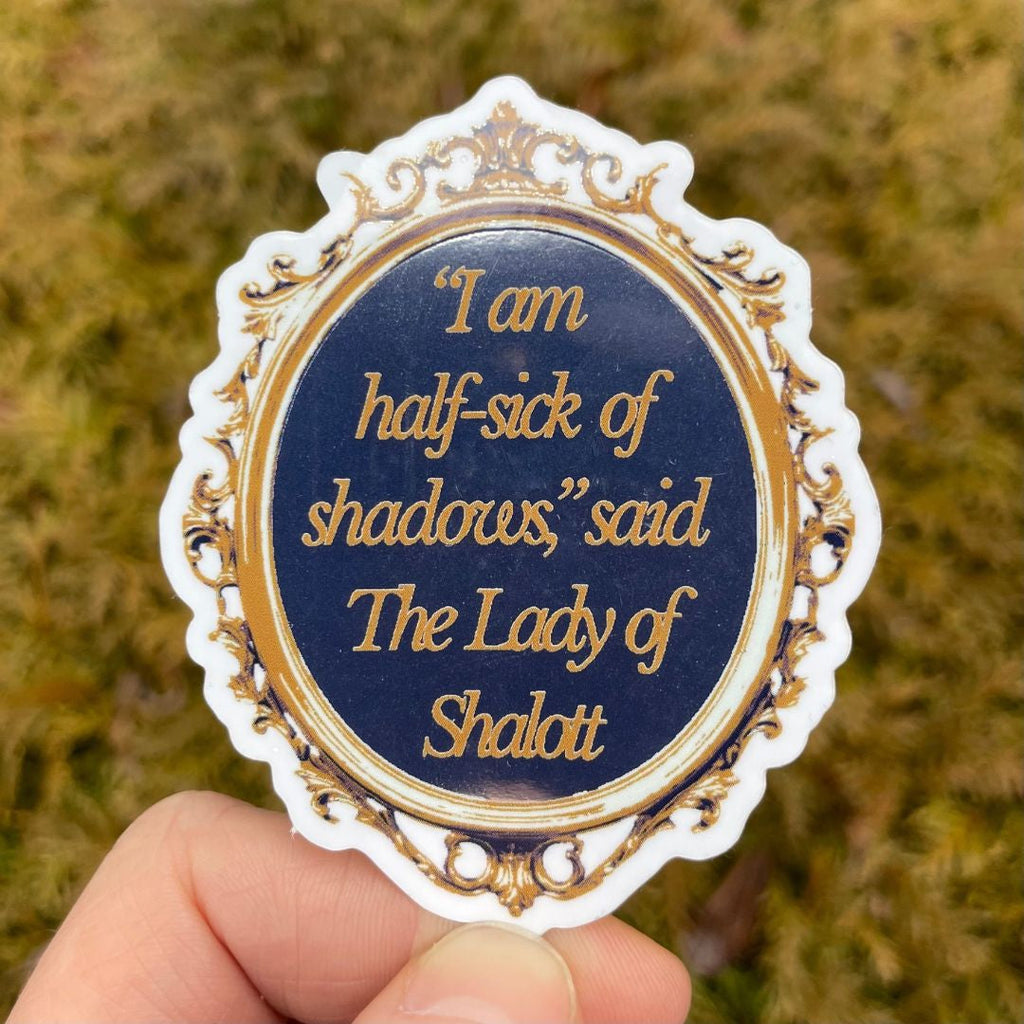 The Lady of Shalott Sticker
