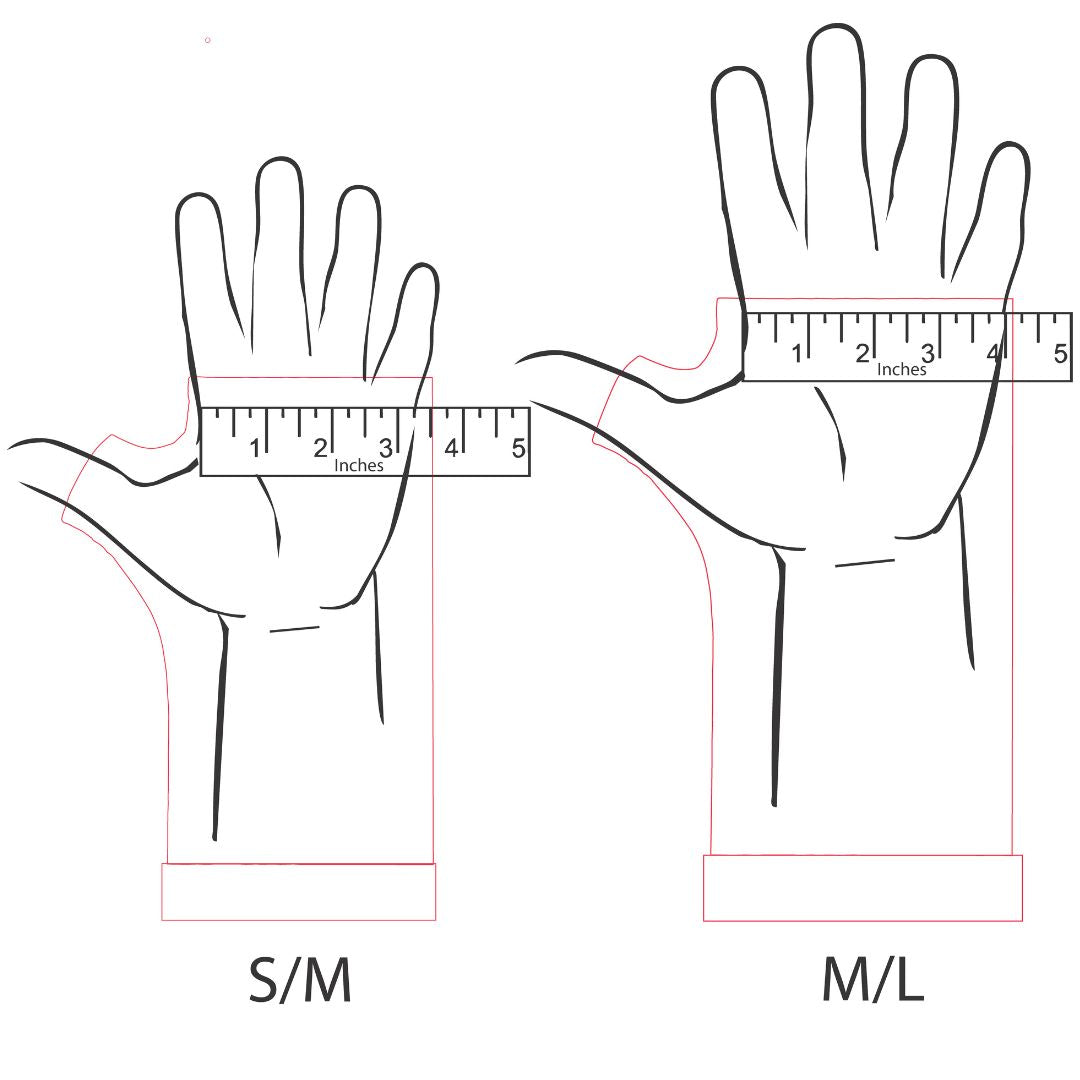 Alice in Wonderland Writing Gloves