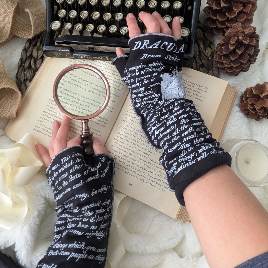 Dracula Writing Gloves