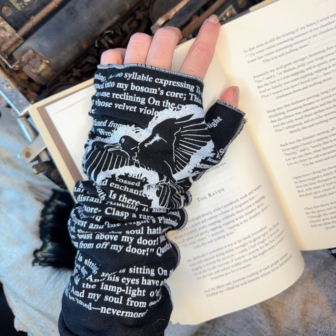 The Raven Writing Gloves