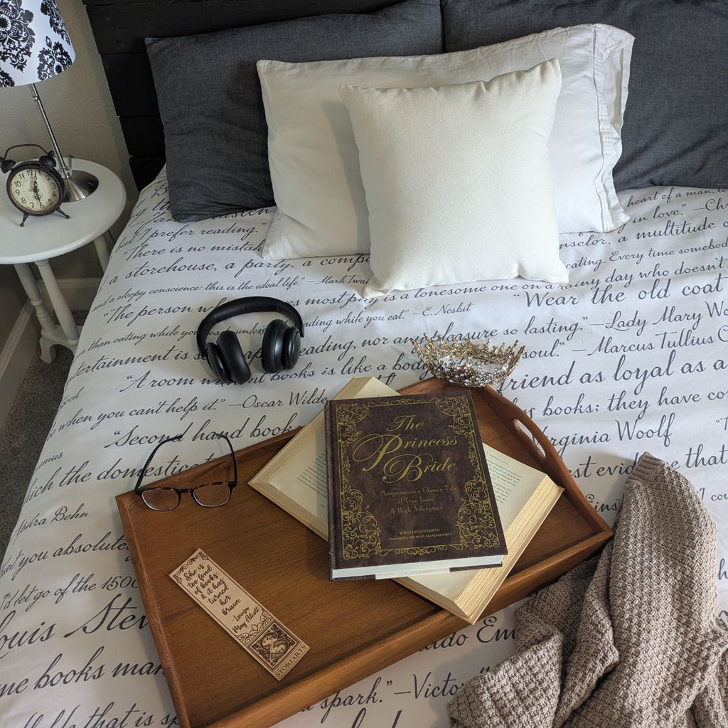 Commit to Lit Duvet Cover