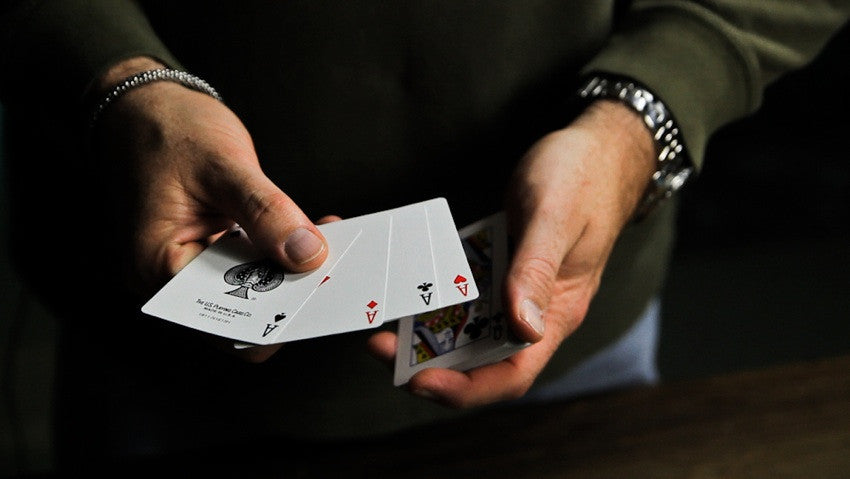 Single Card Straddle Pass by Jason England