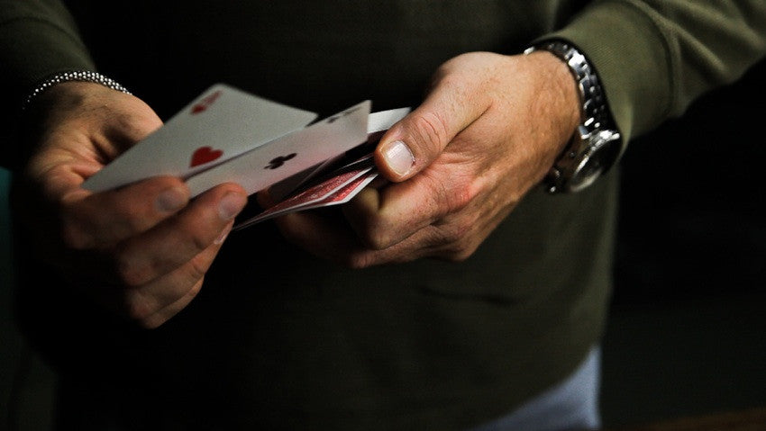Single Card Straddle Pass by Jason England