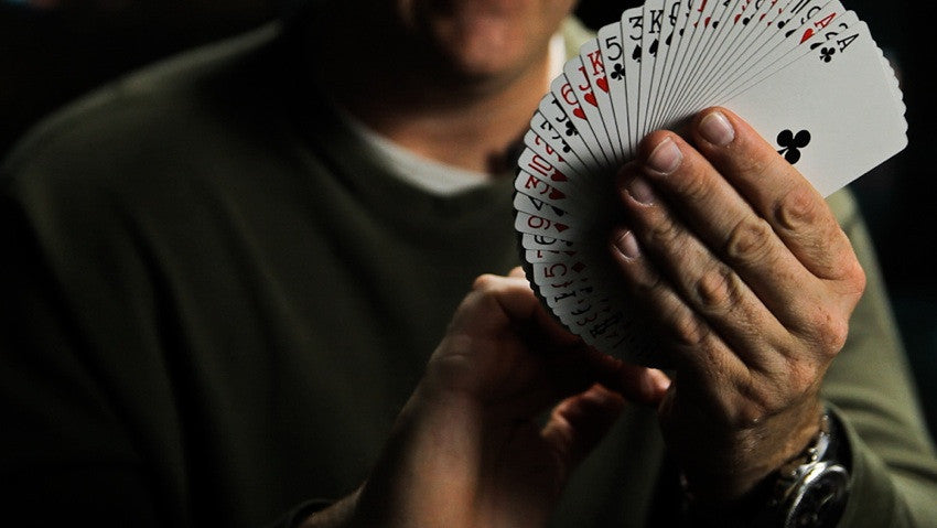 Single Card Straddle Pass by Jason England