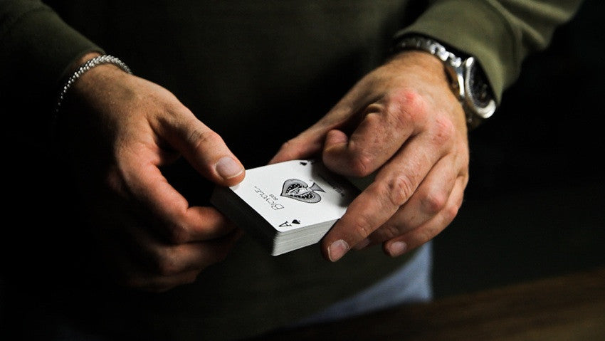 Single Card Straddle Pass by Jason England